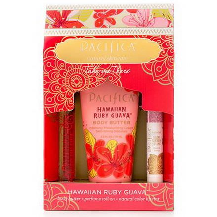 Pacifica, Take Me There Set, Hawaiian Ruby Guava, 3 Piece Kit