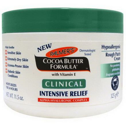 Palmer's, Clinical Intensive Relief, Hypoallergenic Rough Patch Cream 325g