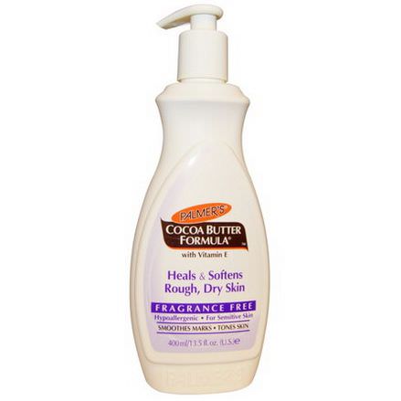 Palmer's, Cocoa Butter Formula, Body Lotion, Fragrance Free 400ml