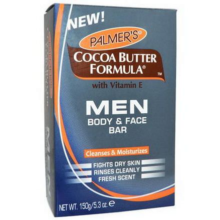 Palmer's, Cocoa Butter Formula, Men, Body&Face Bar 150g