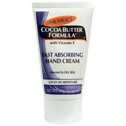 Palmer's, Cocoa Butter Formula, with Vitamin E, Fast Absorbing Hand Cream 60g