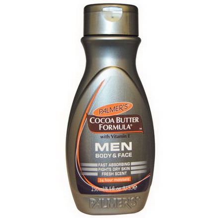 Palmer's, Cocoa Butter Formula, with Vitamin E, Men, Body&Face 250ml