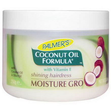 Palmer's, Coconut Oil Formula, with Vitamin E, Moisture Gro 250g