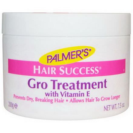 Palmer's, Hair Success, Gro Treatment, with Vitamin E 200g