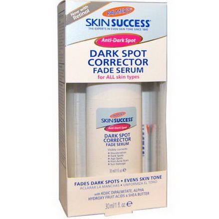 Palmer's, Skin Sucess, Dark Spot Corrector, Fade Serum, For All Skin Types 30ml
