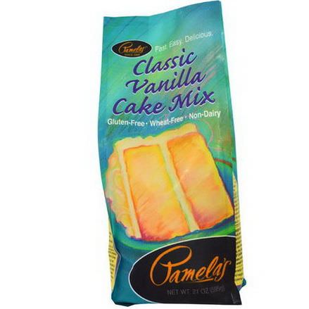 Pamela's Products, Classic Vanilla Cake Mix 595g