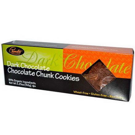 Pamela's Products, Dark Chocolate Chocolate Chunk Cookies 150g