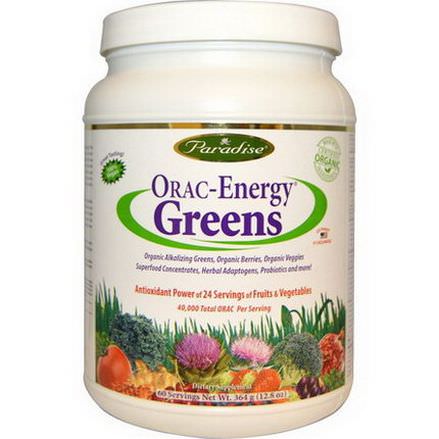 Paradise Herbs, ORAC-Energy Greens 364g