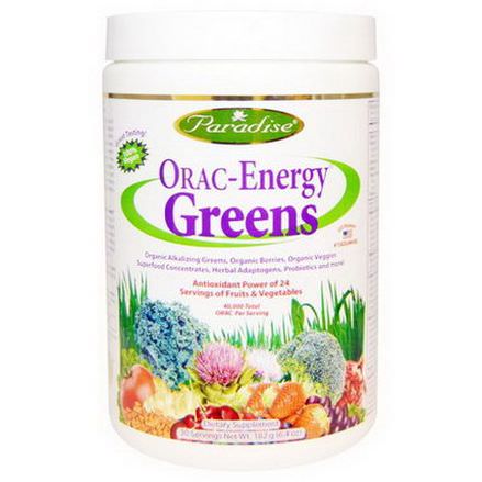Paradise Herbs, ORAC-Energy Greens 182g
