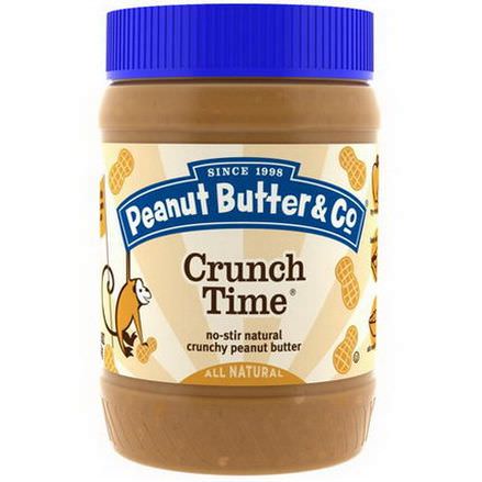 Peanut Butter&Co. Crunch Time, Crunchy Peanut Butter 454g