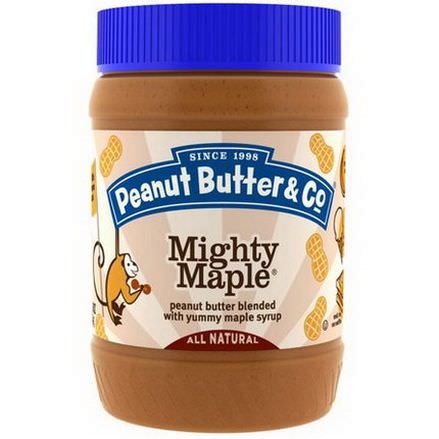 Peanut Butter&Co. Mighty Maple, Peanut Butter Blended with Yummy Maple Syrup 454g