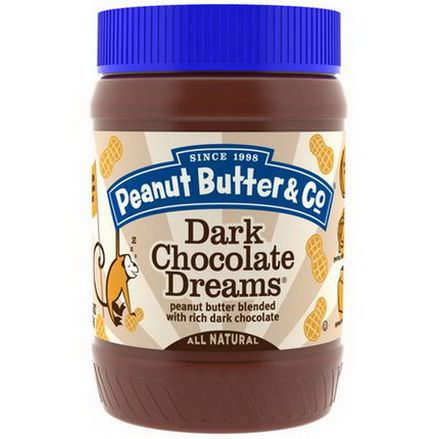 Peanut Butter&Co. Peanut Butter Blended With Rich Dark Chocolate, Dark Chocolate Dreams 454g