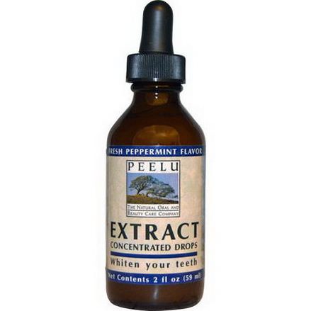 Peelu, Extract, Concentrated Drops, Fresh Peppermint Flavor 59ml