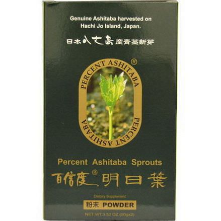 Percent Ashitaba, Ashitaba Sprouts Powder 50g Each