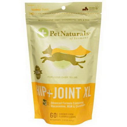 Pet Naturals of Vermont, Hip Joint XL, Chicken Liver Flavored 420g