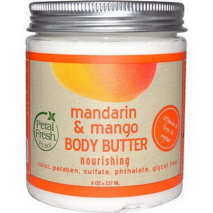 Petal Fresh, Body Butter, Nourishing, Mandarin&Mango 237ml