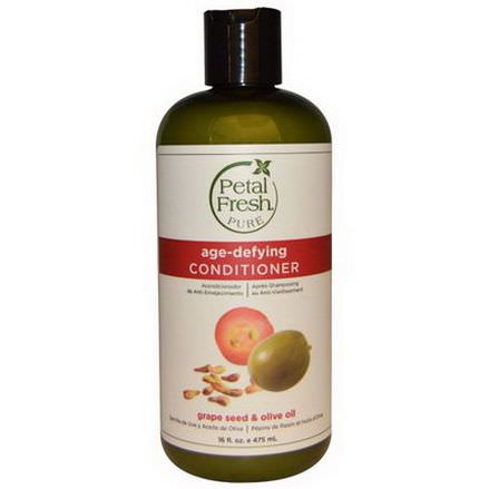 Petal Fresh, Pure, Age-Defying Conditioner, Grape Seed&Olive Oil 475ml