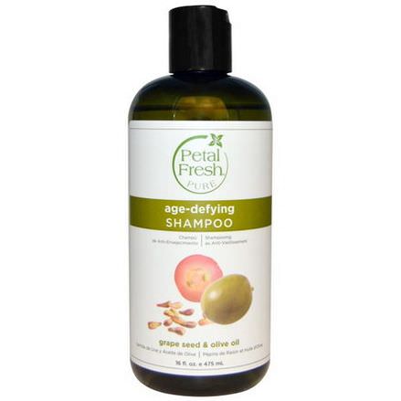 Petal Fresh, Pure, Age-Defying Shampoo, Grape Seed&Olive Oil 475ml