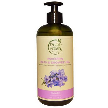 Petal Fresh, Pure, Nourishing Bath&Shower Gel, Lavender 475ml