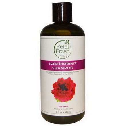 Petal Fresh, Pure, Scalp Treatment Shampoo, Tea Tree 475ml