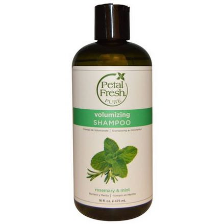 Petal Fresh, Pure, Volumizing Shampoo, Rosemary&Mint 475ml