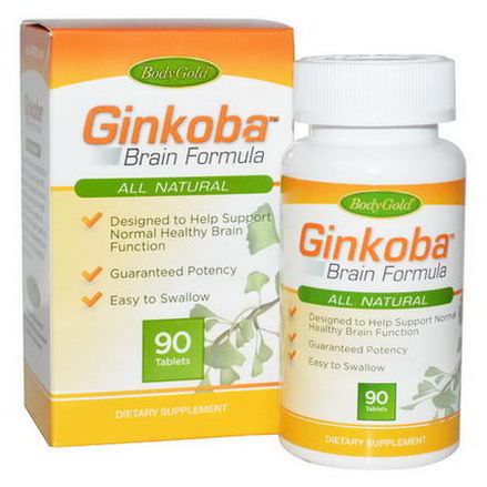 Pharmaton Natural Health, Ginkoba Brain Formula, 90 Tablets