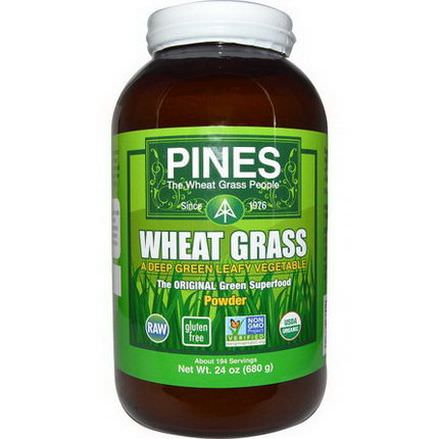 Pines International, Pines Wheat Grass, Powder 680g