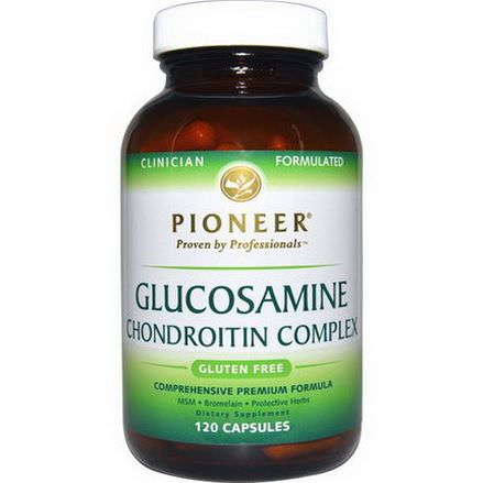 Pioneer Nutritional Formulas, Glucosamine Chondroitin Complex, 120 Capsules