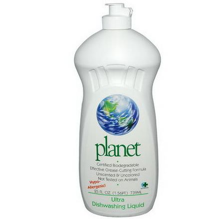 Planet Inc. Ultra Dishwashing Liquid, Unscented 739ml