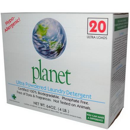 Planet Inc. Ultra Powdered Laundry Detergent 4 lb