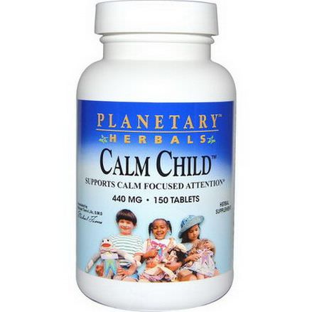 Planetary Herbals, Calm Child, 440mg, 150 Tablets