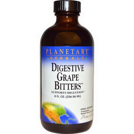 Planetary Herbals, Digestive Grape Bitters 236.56ml