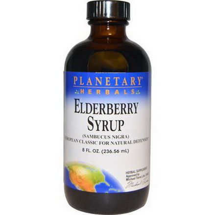 Planetary Herbals, Elderberry Syrup 236.56ml