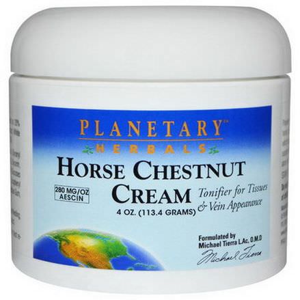 Planetary Herbals, Horse Chestnut Cream 113.4g