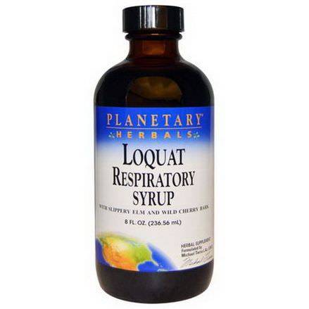 Planetary Herbals, Loquat Respiratory Syrup 236.56ml