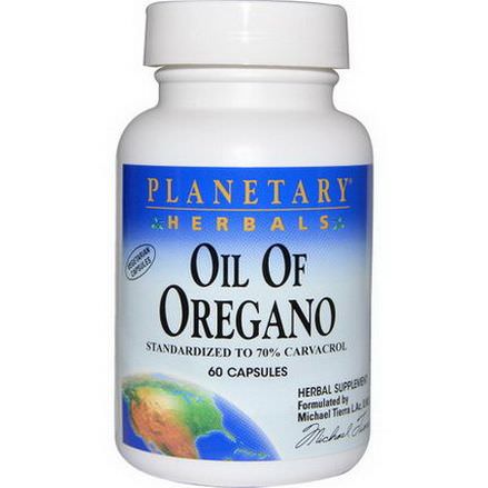 Planetary Herbals, Oil of Oregano, 60 Capsules