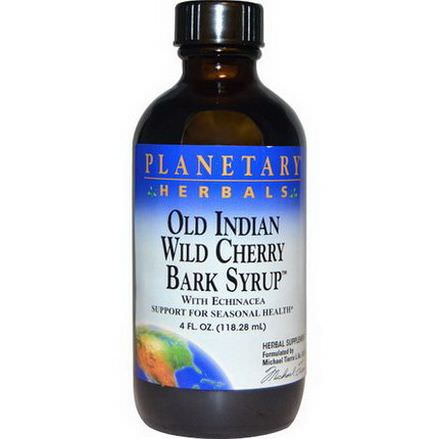 Planetary Herbals, Old Indian Wild Cherry Bark Syrup 118.28ml