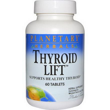 Planetary Herbals, Thyroid Lift, 60 Tablets
