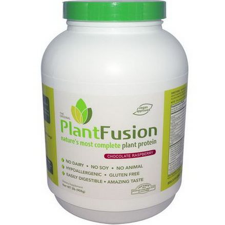 PlantFusion, Nature's Most Complete Plant Protein, Chocolate Raspberry 908g