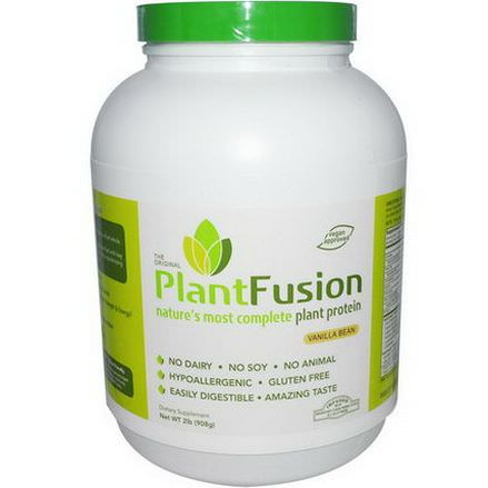 PlantFusion, Nature's Most Complete Plant Protein, Vanilla Bean 908g