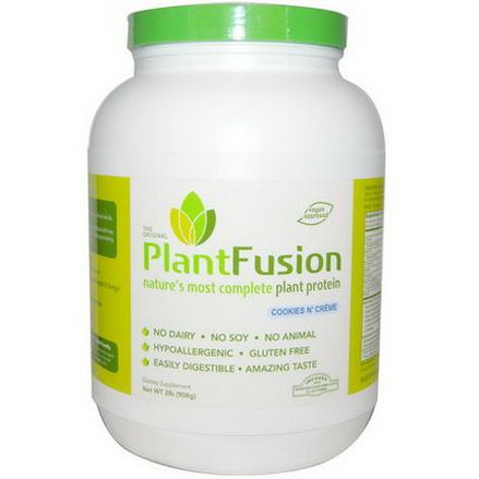 PlantFusion, Plant Protein, Cookies N'Creme 908g