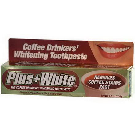 Plus White, The Coffee Drinkers'Whitening Toothpaste, Cool Mint Flavor 100g