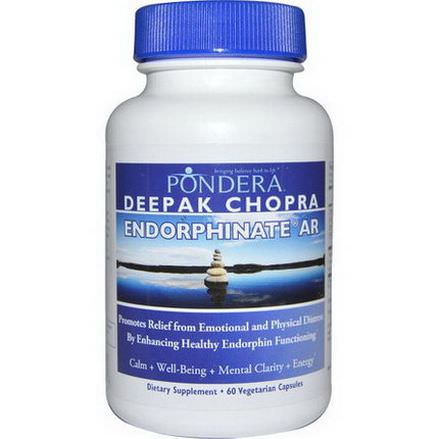 Pondera, Deepak Chopra, Endorphinate AR, 60 Veggie Caps