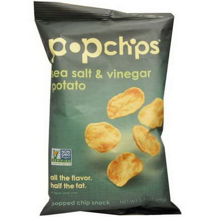Popchips, Sea Salt&Vinegar Potato 99g