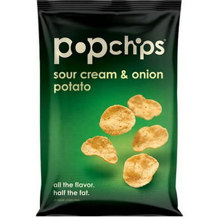 Popchips, Sour Cream&Onion Potato 99g