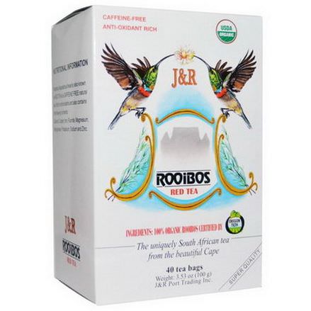Port Trading Co. Pure Rooibos Red Tea, Caffeine Free, 40 Tea Bags 100g