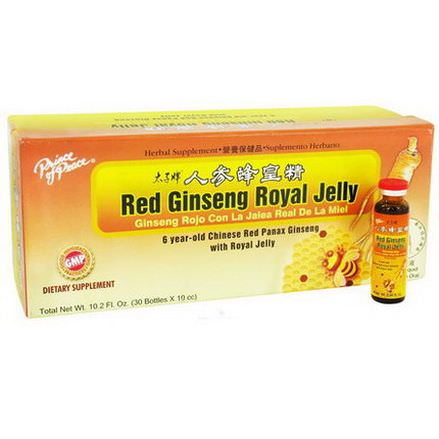 Prince of Peace, Red Ginseng Royal Jelly, Oral Liquid, 30 Bottles, 0.34 fl oz Each