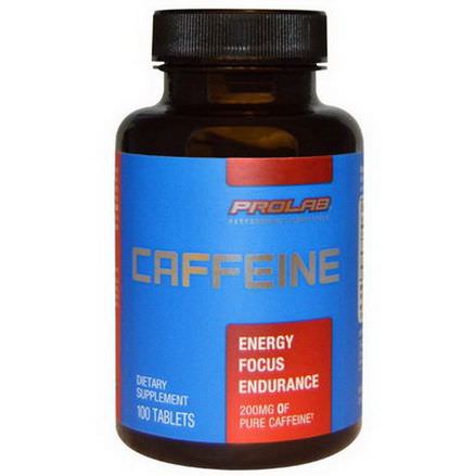 ProLab, Caffeine, 200mg, 100 Tablets