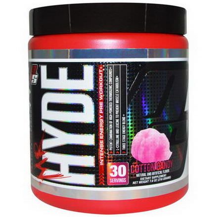 ProSupps, Mr. Hyde, Intense Energy Pre Workout, Cotton Candy 216g