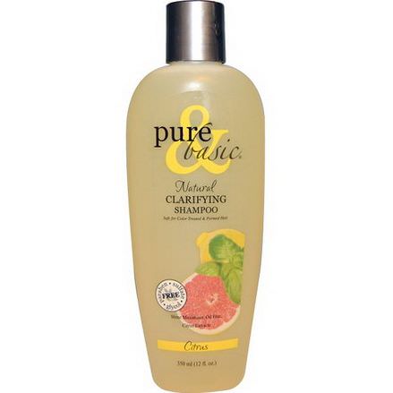 Pure&Basic, Natural Clarifying Shampoo, Citrus 350ml